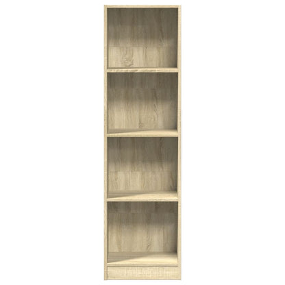 vidaXL Bücherregal Sonoma-Eiche 40x24x143 cm Holzwerkstoff