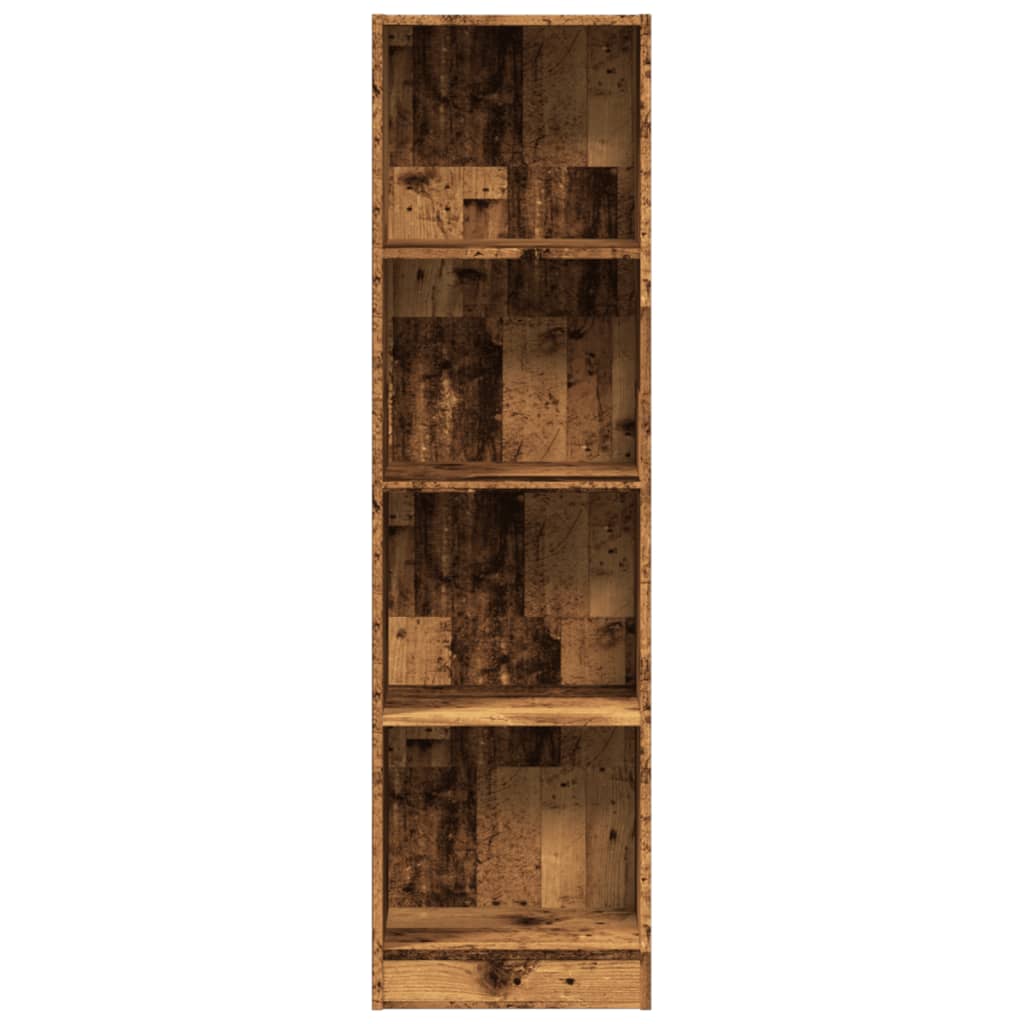vidaXL Bücherregal Altholz-Optik 40x24x143 cm Holzwerkstoff