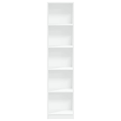 vidaXL Bibliothèque blanche 40x24x176 cm Aggloméré