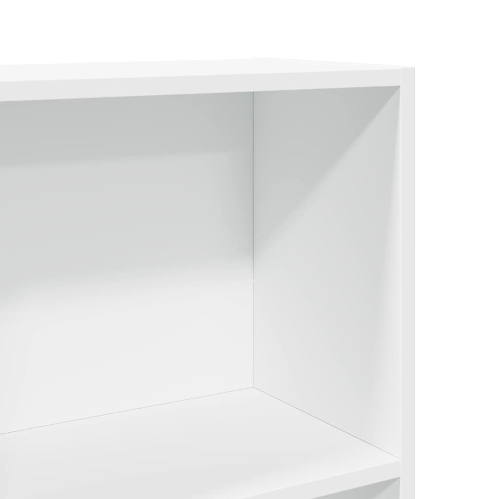 vidaXL Bibliothèque blanche 40x24x176 cm Aggloméré