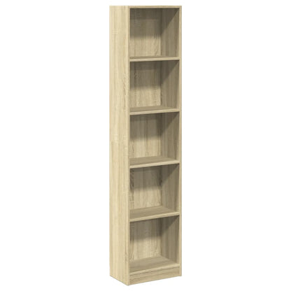 vidaXL Bibliothèque chêne sonoma 40x24x176 cm Aggloméré