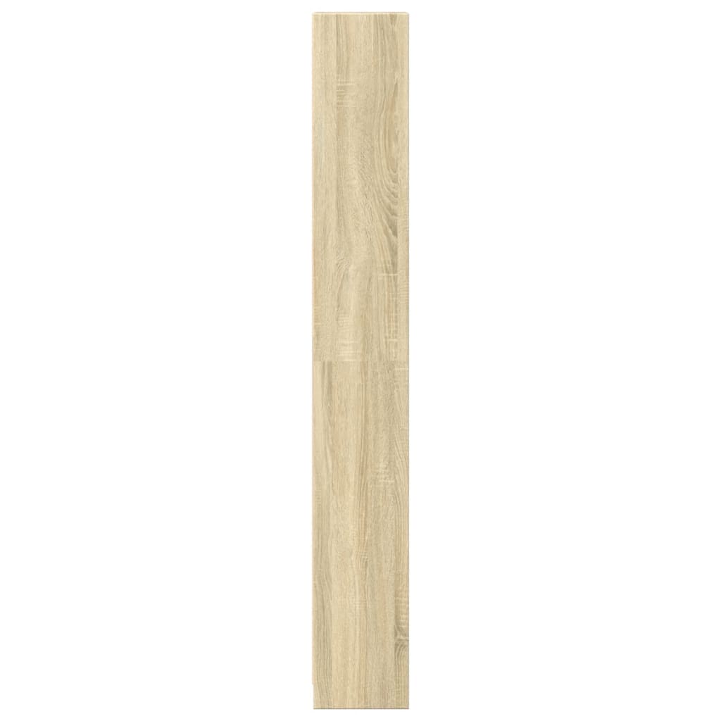 vidaXL Bibliothèque chêne sonoma 40x24x176 cm Aggloméré
