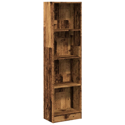 vidaXL Étagère en bois d'ingénierie aspect bois de récupération 40x24x176 cm