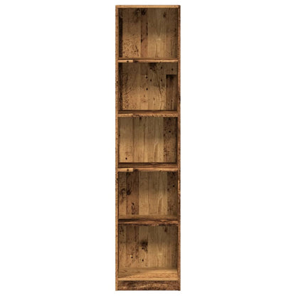 vidaXL Étagère en bois d'ingénierie aspect bois de récupération 40x24x176 cm