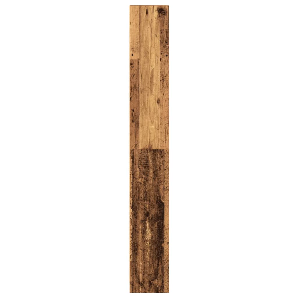 vidaXL Étagère en bois d'ingénierie aspect bois de récupération 40x24x176 cm