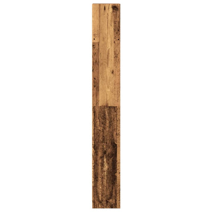 vidaXL Étagère en bois d'ingénierie aspect bois de récupération 40x24x176 cm