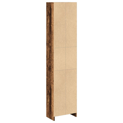 vidaXL Étagère en bois d'ingénierie aspect bois de récupération 40x24x176 cm