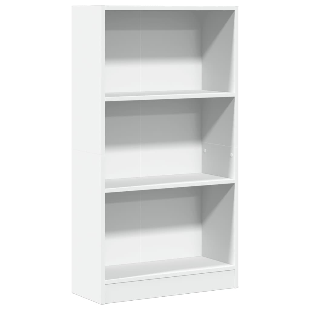 vidaXL Bibliothèque blanc 60x24x109 cm Bois d'ingénierie