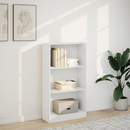 vidaXL Bibliothèque blanc 60x24x109 cm Bois d'ingénierie