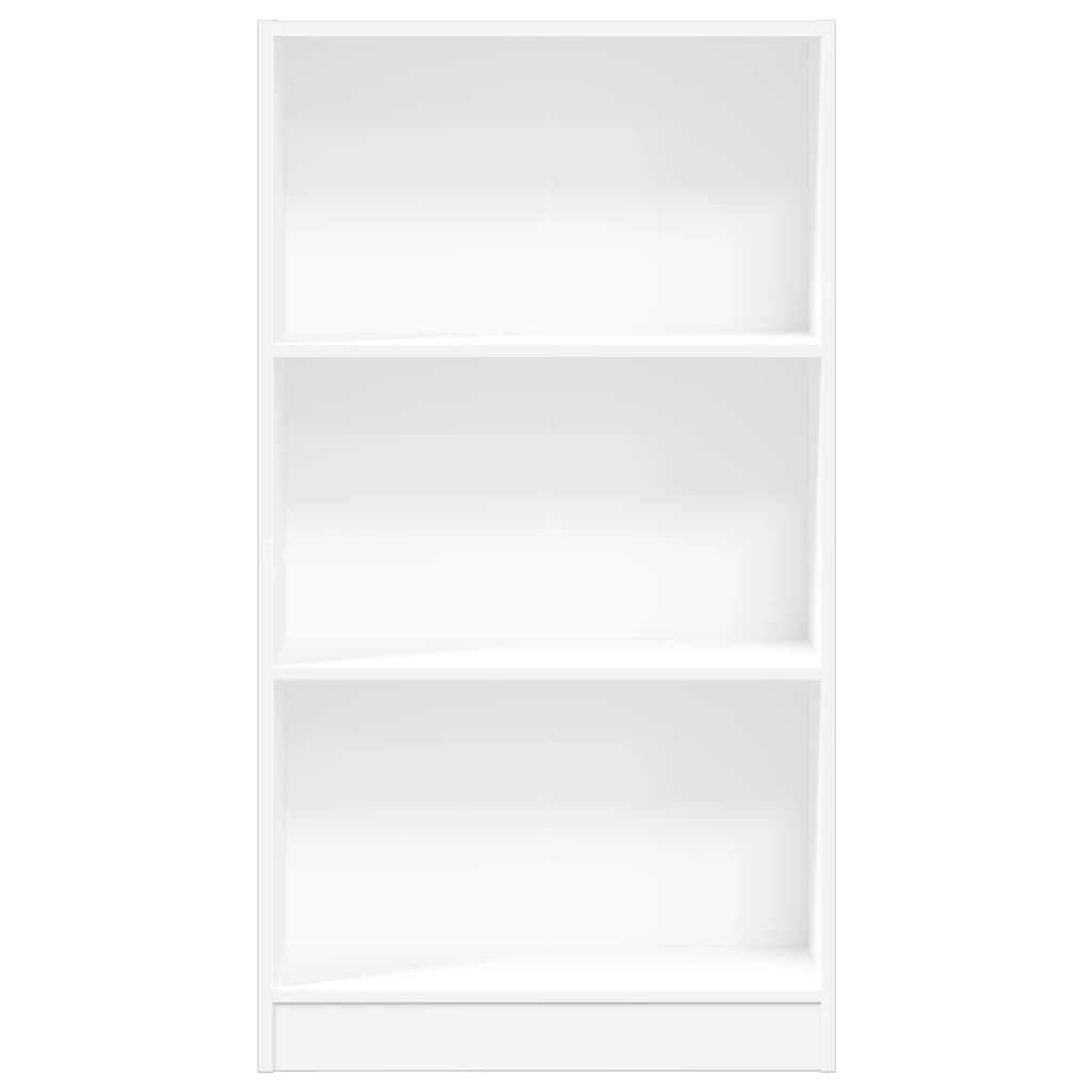 vidaXL Bibliothèque blanc 60x24x109 cm Bois d'ingénierie