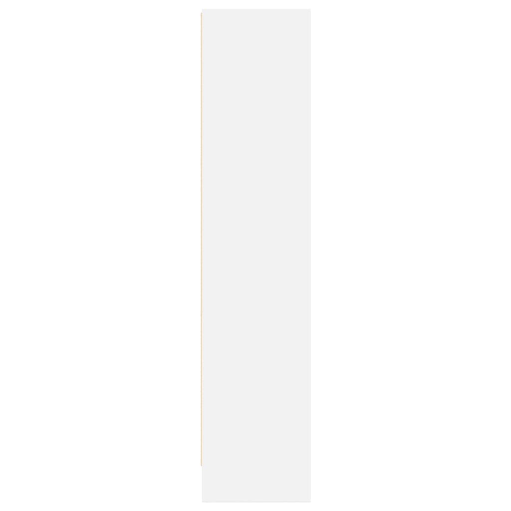 vidaXL Bibliothèque blanc 60x24x109 cm Bois d'ingénierie