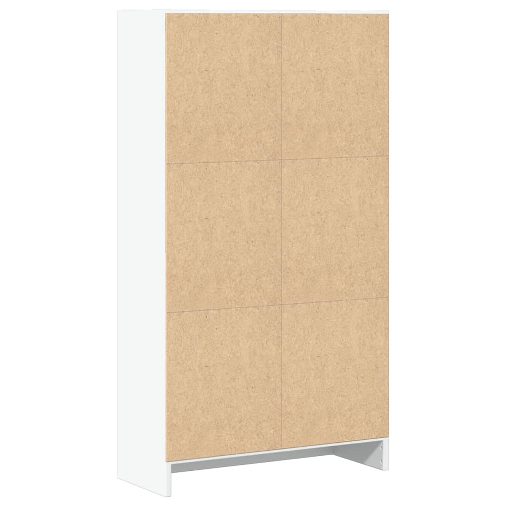vidaXL Bibliothèque blanc 60x24x109 cm Bois d'ingénierie
