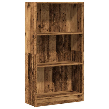 vidaXL Bücherregal Altholz-Optik 60x24x109 cm Holzwerkstoff