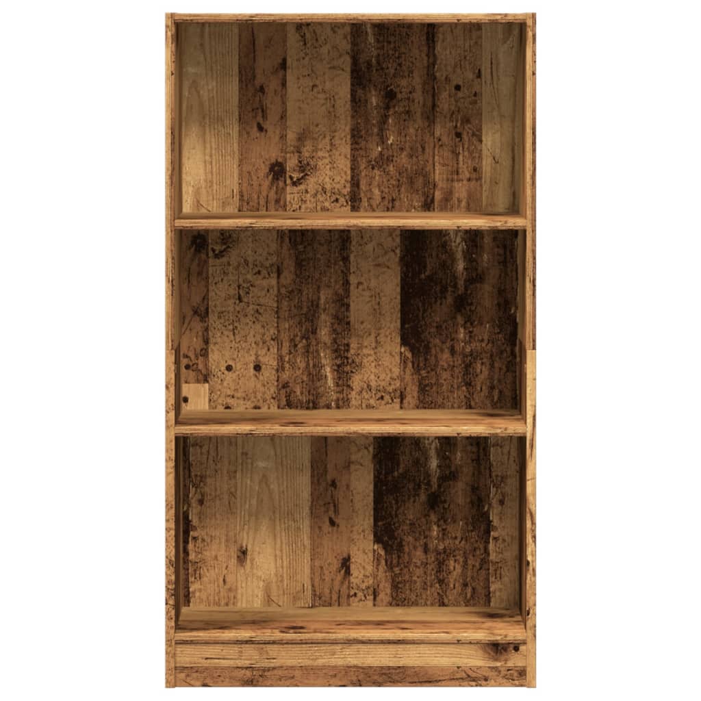 vidaXL Bücherregal Altholz-Optik 60x24x109 cm Holzwerkstoff