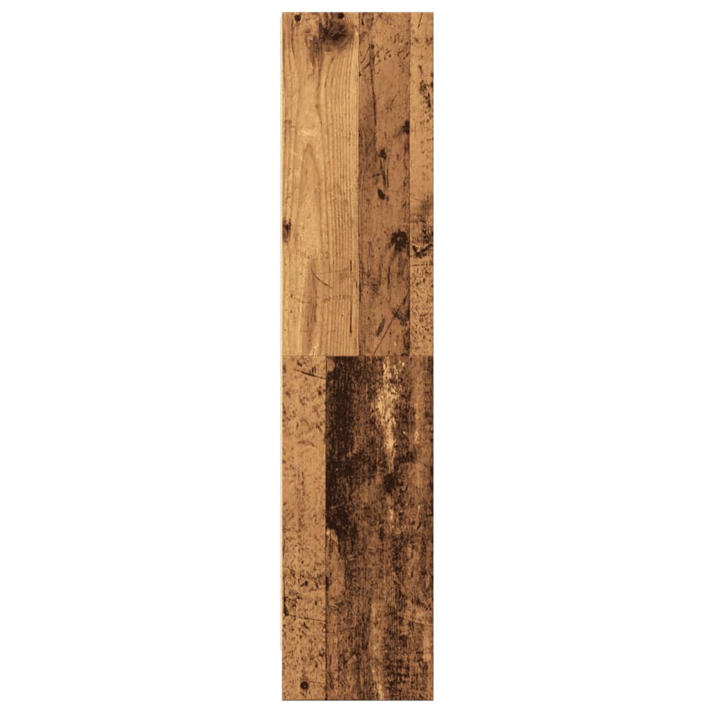 vidaXL Bücherregal Altholz-Optik 60x24x109 cm Holzwerkstoff