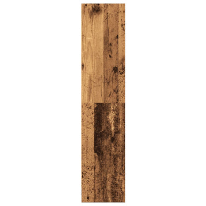 vidaXL Bücherregal Altholz-Optik 60x24x109 cm Holzwerkstoff