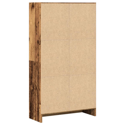 vidaXL Bücherregal Altholz-Optik 60x24x109 cm Holzwerkstoff