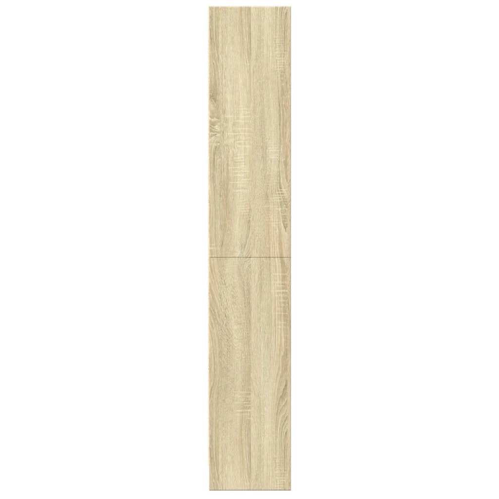 vidaXL Bücherregal Sonoma-Eiche 60x24x143 cm Holzwerkstoff