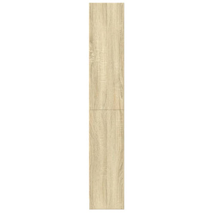 vidaXL Bücherregal Sonoma-Eiche 60x24x143 cm Holzwerkstoff