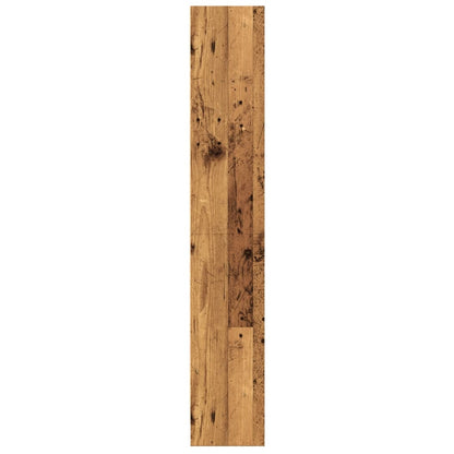 vidaXL Bibliothèque effet bois de récupération 60x24x143 cm Bois d'ingénierie
