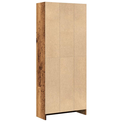 vidaXL Bibliothèque effet bois de récupération 60x24x143 cm Bois d'ingénierie
