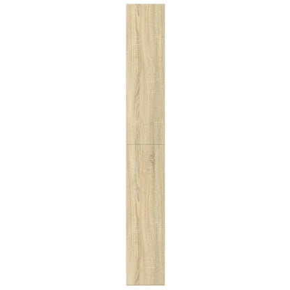 vidaXL Bücherregal Sonoma-Eiche 60x24x176 cm Holzwerkstoff
