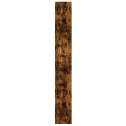vidaXL Bibliothèque chêne fumé 60x24x176 cm bois d'ingénierie