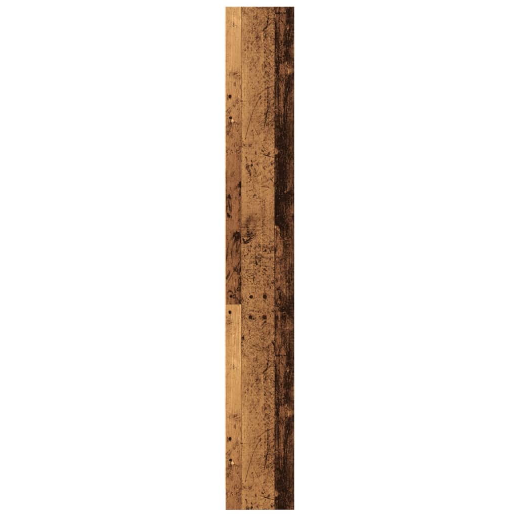 vidaXL Bücherregal Altholz-Optik 60x24x176 cm Holzwerkstoff