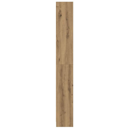 vidaXL Bibliothèque Chêne Artisan 60 x 24 x 176 cm Bois d'ingénierie
