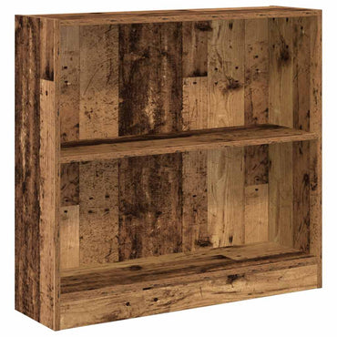 vidaXL Bücherregal Altholz-Optik 80x24x76cm Holzwerkstoff