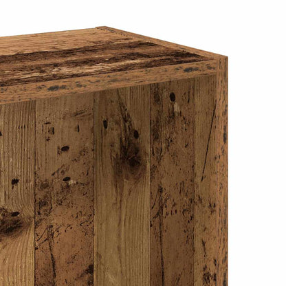 Bücherregal Altholz-Optik 80x24x76cm Holzwerkstoff