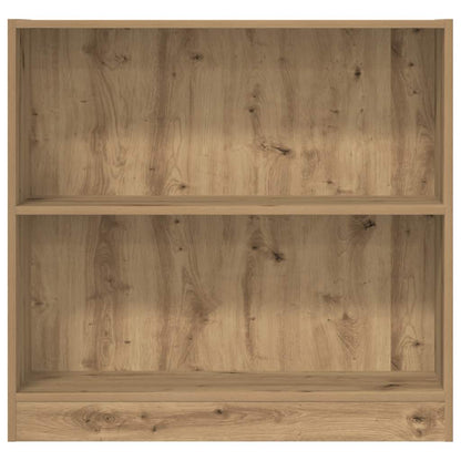 vidaXL Bücherregal Artisan-Eiche 80x24x76cm Holzwerkstoff