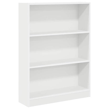 vidaXL Bücherregal Weiß 80x24x109 cm Holzwerkstoff