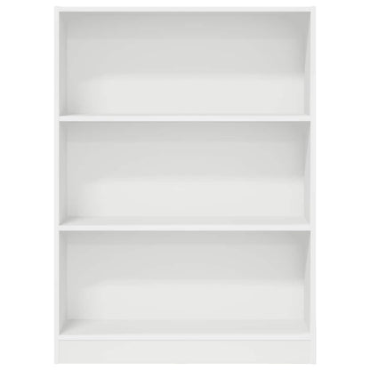 vidaXL Bücherregal Weiß 80x24x109 cm Holzwerkstoff