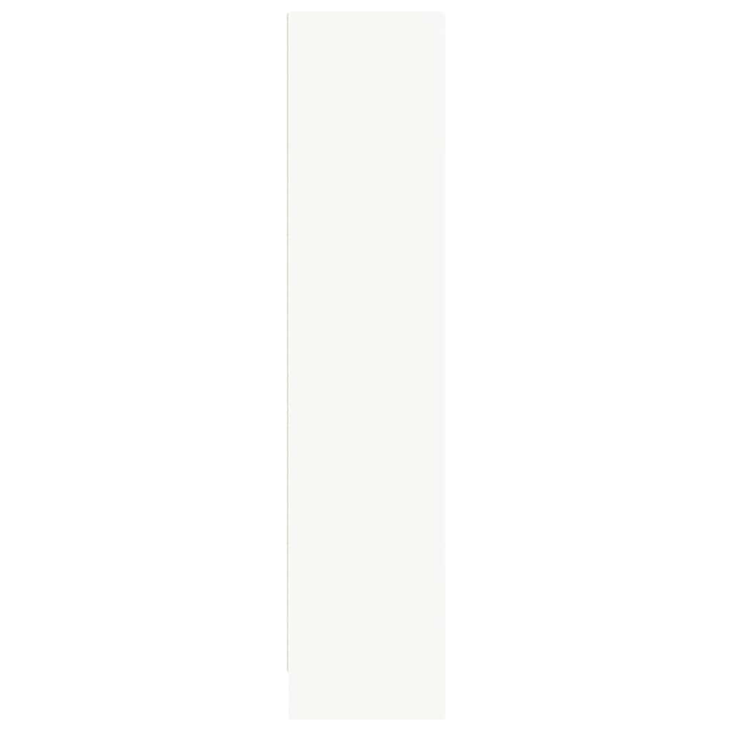 vidaXL Bücherregal Weiß 80x24x109 cm Holzwerkstoff