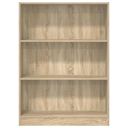 vidaXL Bücherregal Sonoma-Eiche 80x24x109 cm Holzwerkstoff