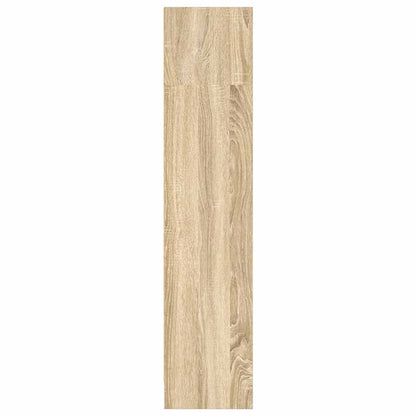 vidaXL Bücherregal Sonoma-Eiche 80x24x109 cm Holzwerkstoff