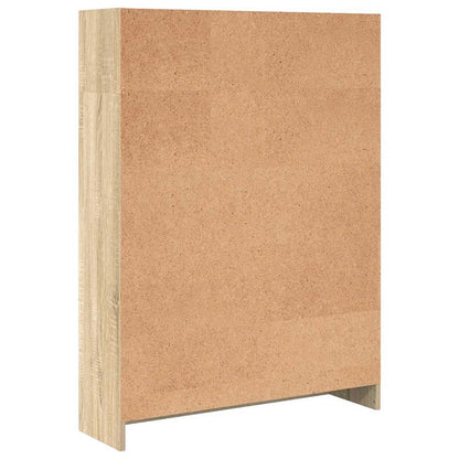 vidaXL Bücherregal Sonoma-Eiche 80x24x109 cm Holzwerkstoff