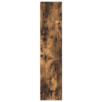 vidaXL Bücherregal Räuchereiche 80x24x109 cm Holzwerkstoff