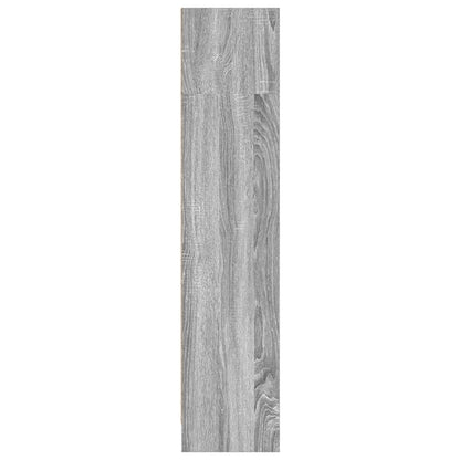 vidaXL Bücherregal Grau Sonoma 80x24x109 cm Holzwerkstoff