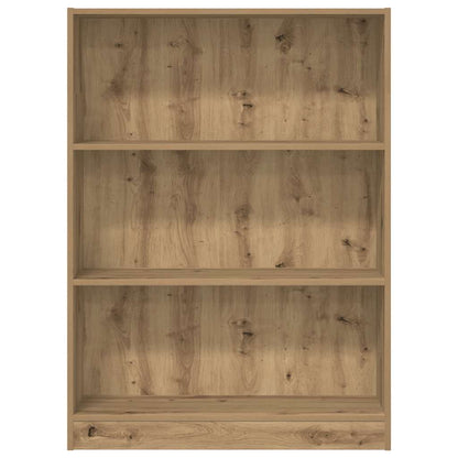 vidaXL Bücherregal Artisan-Eiche 80x24x109 cm Holzwerkstoff