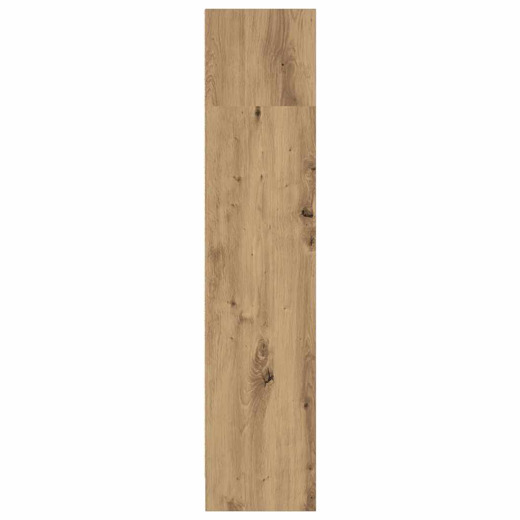 vidaXL Bücherregal Artisan-Eiche 80x24x109 cm Holzwerkstoff