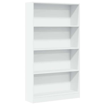 vidaXL Bibliothèque blanc 80x24x143 cm Bois d'ingénierie