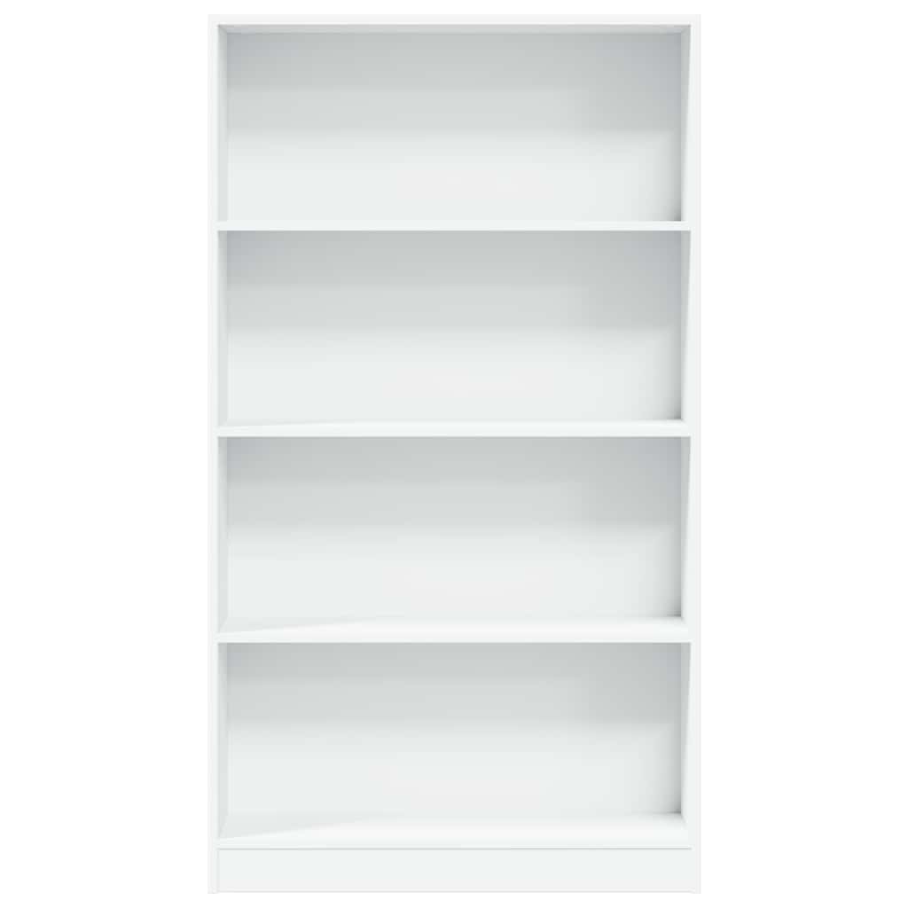 vidaXL Bibliothèque blanc 80x24x143 cm Bois d'ingénierie