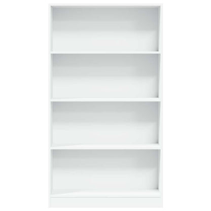 vidaXL Bibliothèque blanc 80x24x143 cm Bois d'ingénierie