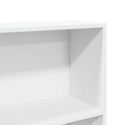vidaXL Bibliothèque blanc 80x24x143 cm Bois d'ingénierie
