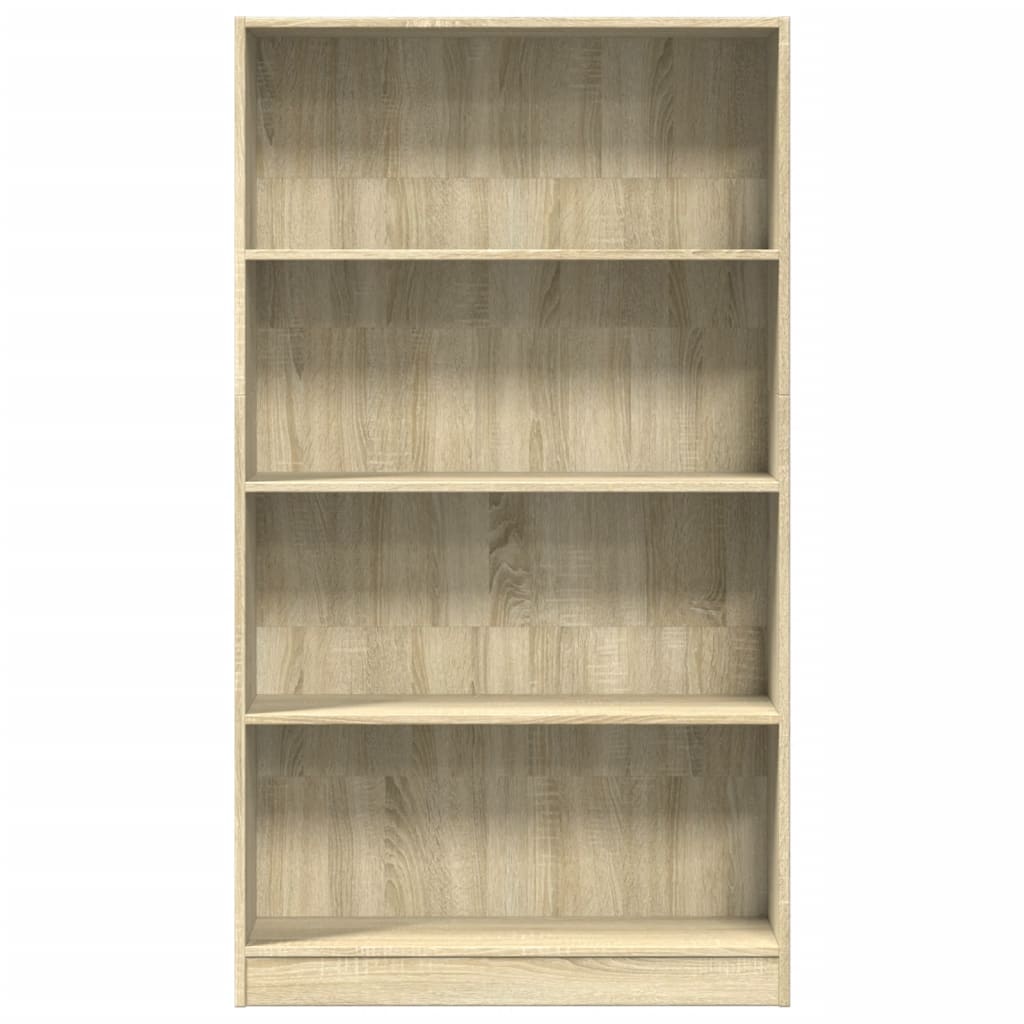 vidaXL Bibliothèque Chêne Sonoma 80x24x143 cm Bois d'ingénierie