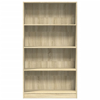 vidaXL Bibliothèque Chêne Sonoma 80x24x143 cm Bois d'ingénierie