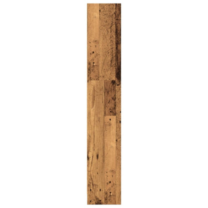 vidaXL Étagère à livres aspect bois de récupération 80x24x143 cm Bois d'ingénierie