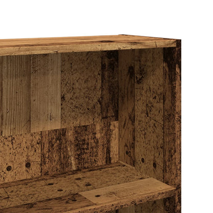 vidaXL Étagère à livres aspect bois de récupération 80x24x143 cm Bois d'ingénierie
